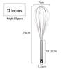Portable Stainless Steel Handheld Egg Beater & Cream Whipper