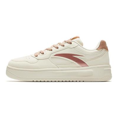 Bequeme Vielseitige Mode Rutschfest Verschleißfest Atmungsaktiv Low-Top Skate Schuhe Damen Sneaker Hellrot 922528003Q-2