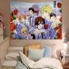 Anime Ouran High School Host Club Hanging Bohemian Tapestry Japanese Wall Tapestry Anime Kawaii Room Decor
