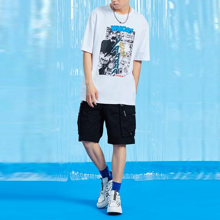 Li Ning x Disney T Shirt Men's White AHSS573-1