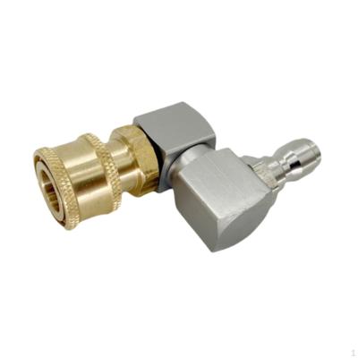 Coupler for Pressure Washers, 1/4-Inch Quick Connect Accessory, Heavy-Duty, High-Pressure Washer