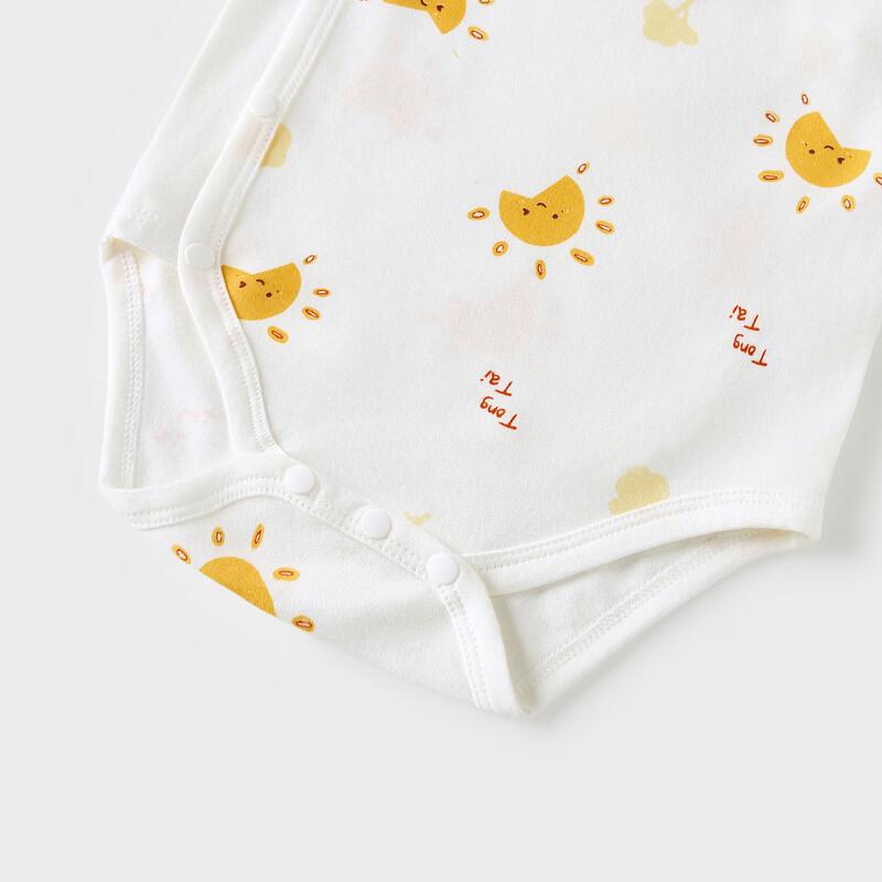 TONGTAI Infant Pure Cotton Long-Sleeve Bodysuit 59cm