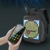 Programowalny plecak LED sterowany przez Bluetooth, podświetlany plecak dzienny z niestandardowym wyświetlaczem, unisex torba na laptopa