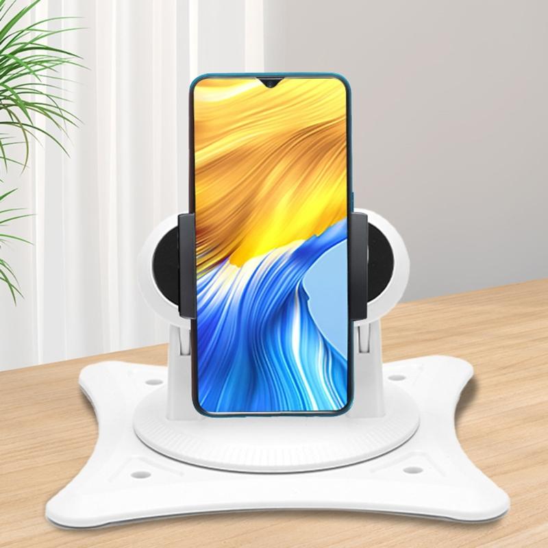 360 Degree Rotatable Projector Stand ABS Designs Adjustable Projector Mount for Home Theater Office Presentation Use
