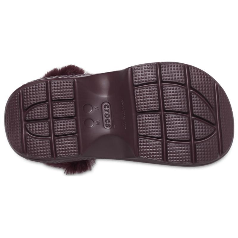 Crocs STOMP LINED CLOG Sandals 'Dark Cherry' Women's