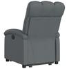 Vidaxl Lift-up Massage Chair, Electric, Reclining, Dark Grey