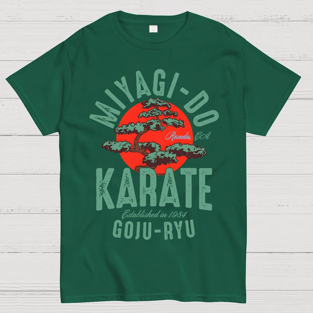 Miyagi-Do Karate Unisex 100% Cotton Summer Casual Cool Loose T-Shirt