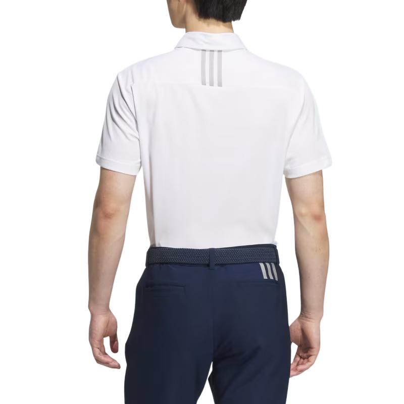 Adidas Golf Clothing Men's White Polo Collar Moderate