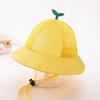 Yellow Kids Hat for Outdoor Activities - Sun Hat for Boys Girls Ages 4-10