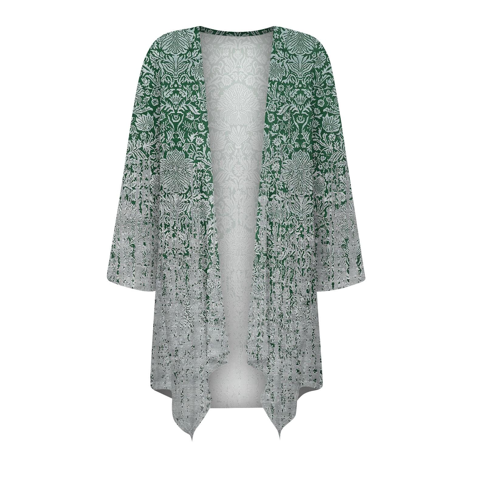 Женский кардиган неправильной формы с принтом — фото 5