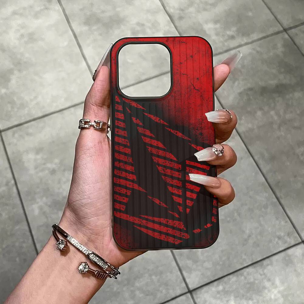 V-Volcom LOGO Fashion Phone Case For IPhone 17 16 15 14 Plus 13 12 11 Pro Max Pro Wave Corrugated Cover