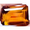 Orange Yellow Color Topaz A+ 143-145 Ct Emerald Cut Beautiful Gemstone