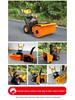 15 HP All-Gear Snow Thrower: 3-in-1 Sweeper & Pusher, Municipal Road Snow Removal Tool