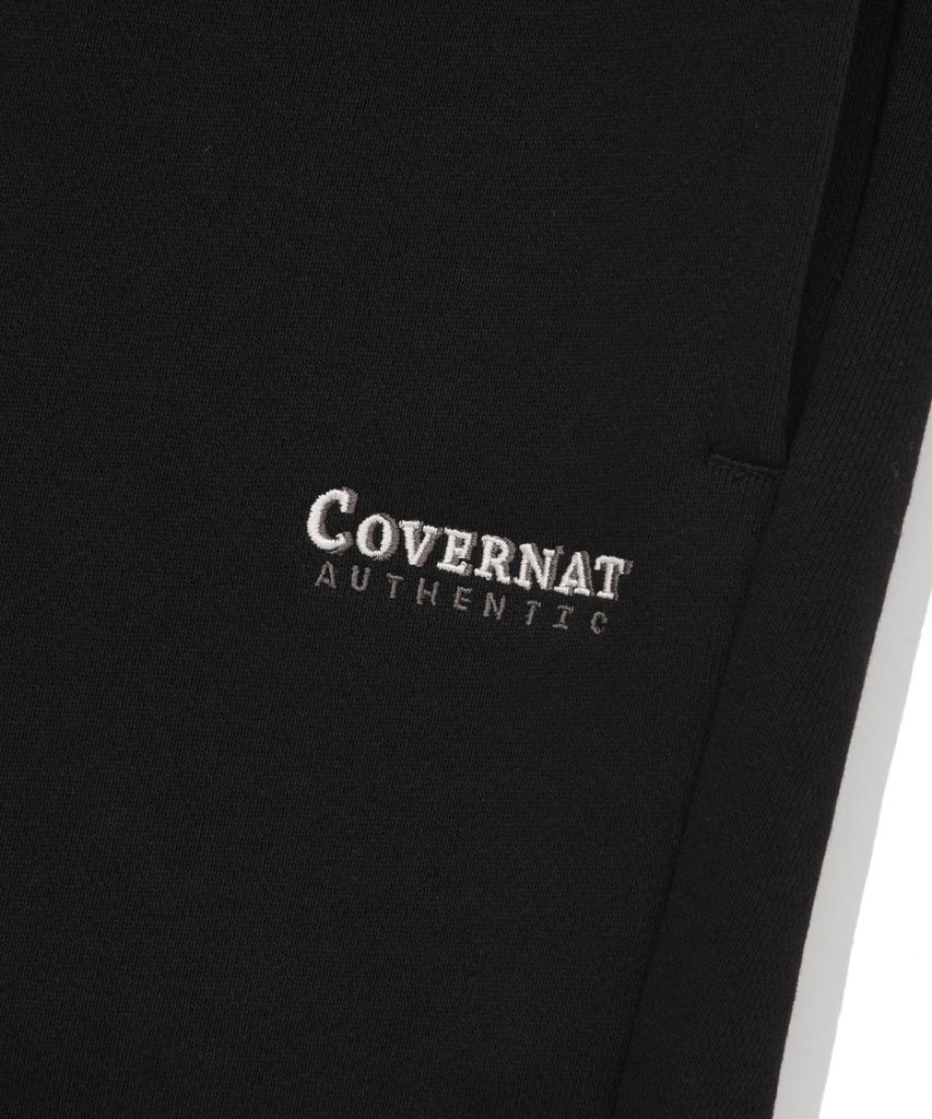 COVERNAT Boxer Fit Sweat Shorts Black