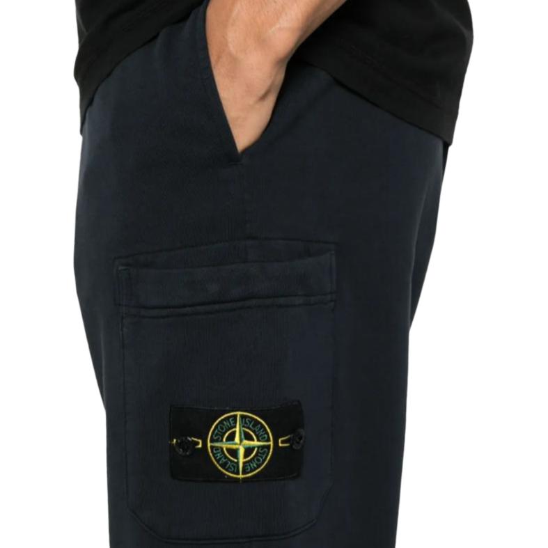 Stone Island SS26 Badge Mid-Waist Drawstring Cuffed Knit Sweatpants Men bottoms L1S156200021S0051-V0020