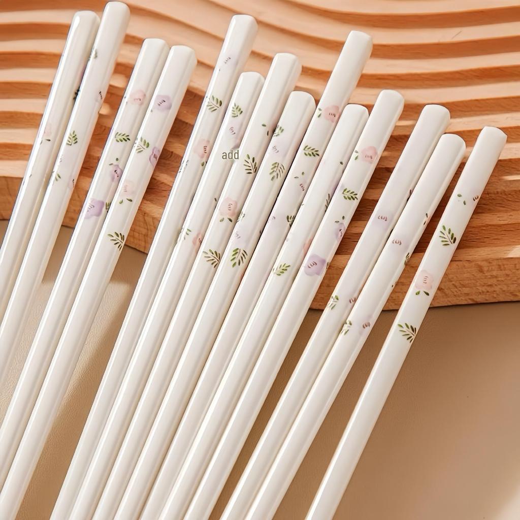 Zixuan High-Grade Ceramic Chopsticks: Cute, Eco-Friendly, Durable, and Easy to Clean