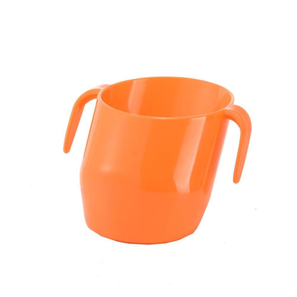 Wash Cup Baby Skrå Munn Cup Baby Tammeflaske Læring Drikkekopper Baby Drikkekopper