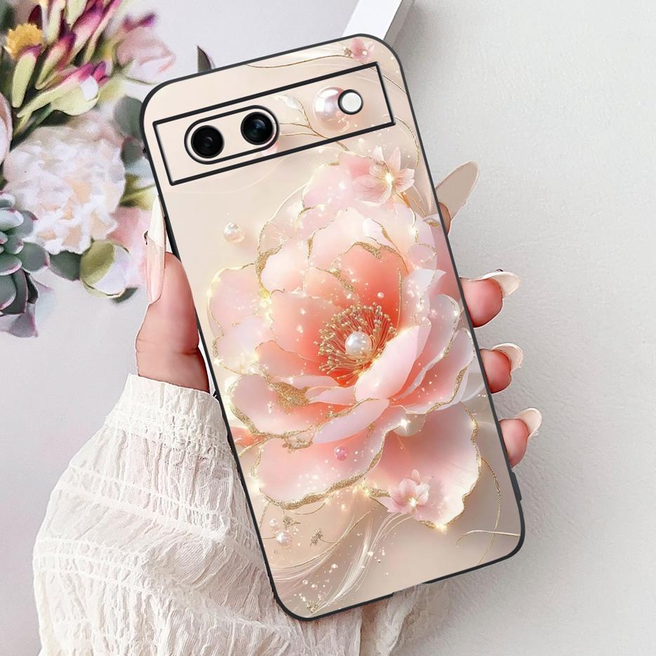 Für Google Pixel 8A Hülle Pixel8 Pro Niedliche Katze Löwe Bemalte Abdeckung Weiche TPU Handyhülle Für Google Pixel 8 Pro Pixel8A Fundas Bumper