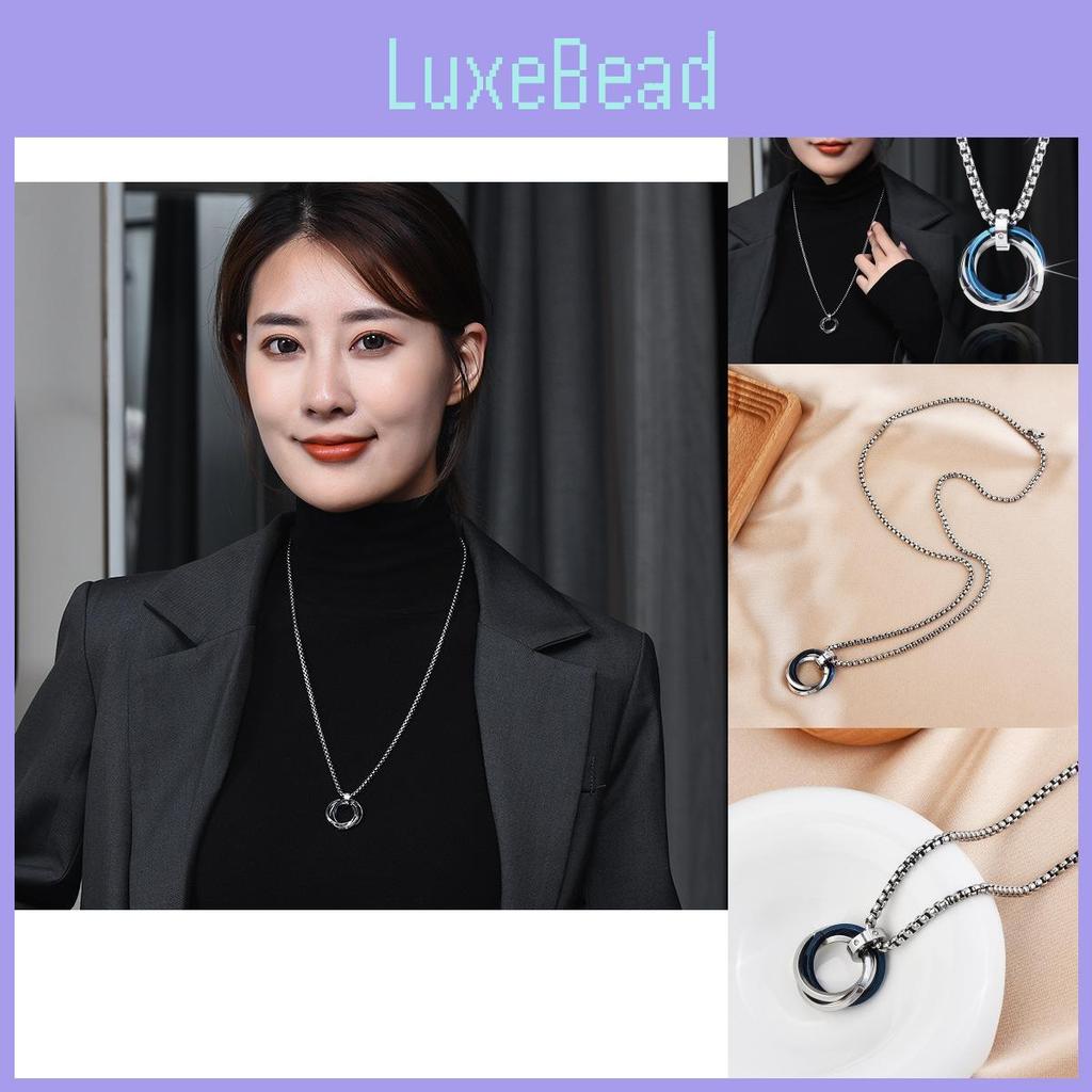 Trendy Titanium Steel Necklace For Men And Women With Minimalist Geometric Design Ideal For Casual Wear And Gifts
