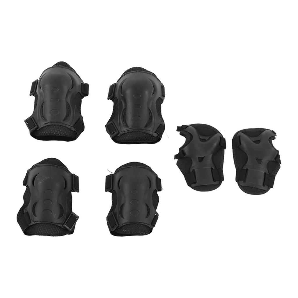 Kids Protective Gear Skateboard Pads Set Knee Elbow Pads Handguard with Carrying Mesh Bag for Roller Skates Sports