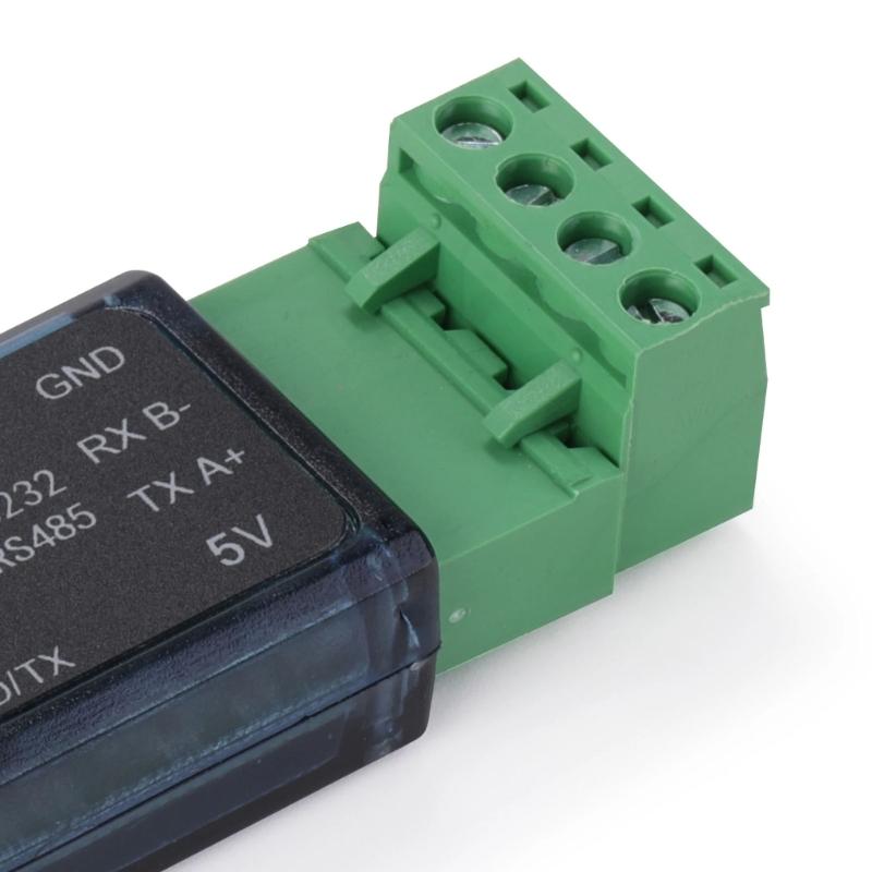 High Speed USB RS485 RS232 Converter Support 115200bps Baud Rate Industrial Grade USB To Serial Converter for Automation