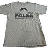 The Office Falsches Grafik-T-Shirt Herren Mittelgrau TV-Show