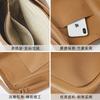 2025 New Leather Women's Bag Casual Shoulder Messenger Bag Women's Retro Bucket Bag Niche Design Commuter Tote Bag