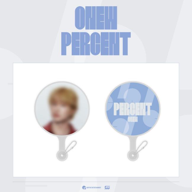 

Предзаказ ONEW POP-UP Store PERCENT Мини-пикет с изображением брелок
