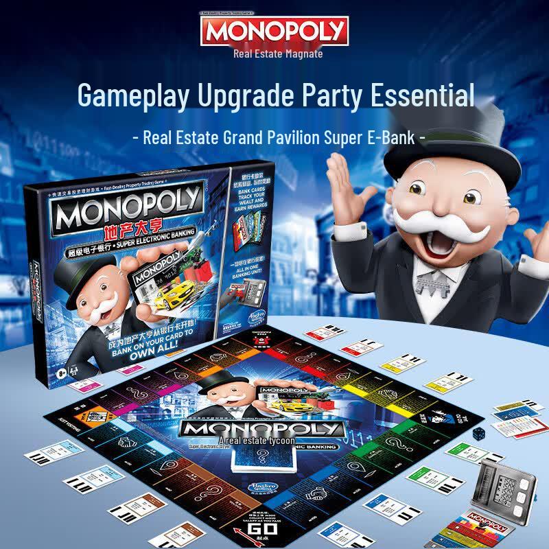 Hasbro Monopoly Super Electronic Banking Game