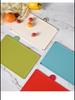 Creative Kitchen Cutting Board Set: Wheat Straw & PP Plastic - Four-Piece Food Classification Boards