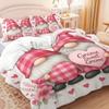 Quilt Cover Gnome Villain 3D Digital Printing Quilt Cover Three-Piece Home Textile Factory