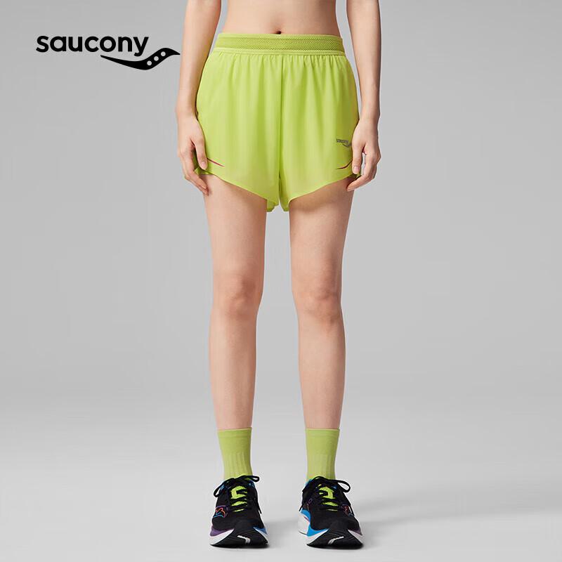Saucony Women s Performance Double-Layer Training Shorts XL