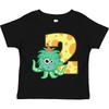 Inktastic 2nd Birthday Monster Toddler T-Shirt Child Preschooler Kid Clothing