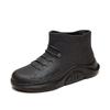 Summer Fashion Short Tube Rain Boots Waterproof Shoes Women's Rubber Shoes Kitchen Work Rain Boots Rain Boots Non-Slip Overshoes