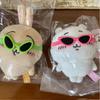 2025 New Adorable 10cm Cotton Doll Embroidered Glasses Funny And Cute Cotton Accessories Alien High-Value Sunglasses Accessories