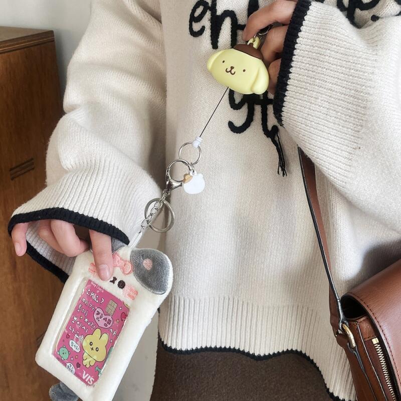 11 genuine Sanrio character reel holders, reel pass reel key rings My Melody