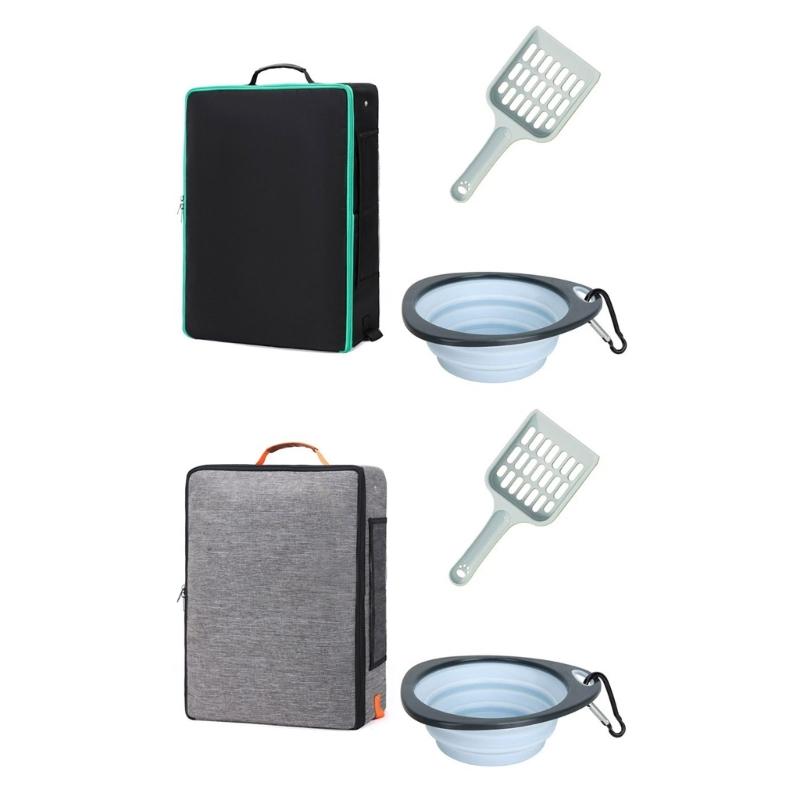 Cats Litter Pans With Handle Baffle Rabbit Litter Box Easy Cleaning No Residues Easy Cleaning Smooth Surfaces