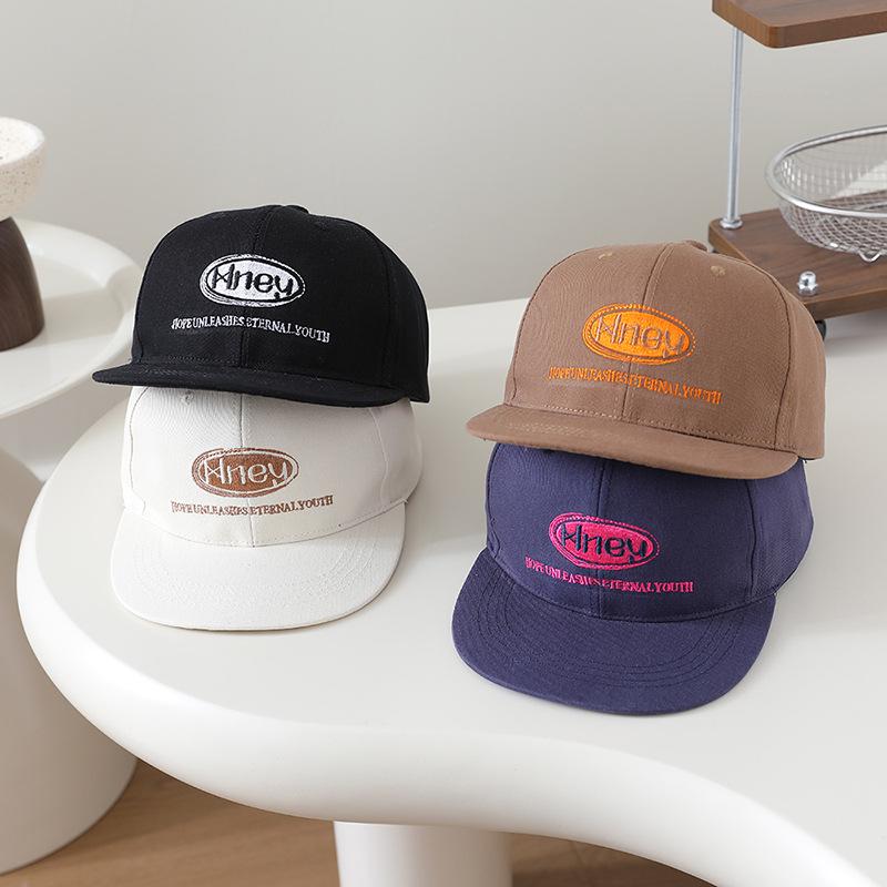 Kinder-Baseballkappe mit Sonnenschutz für Frühling/Sommer – Modische Snapback-Kappe im Streetstyle für Jungen und Mädchen