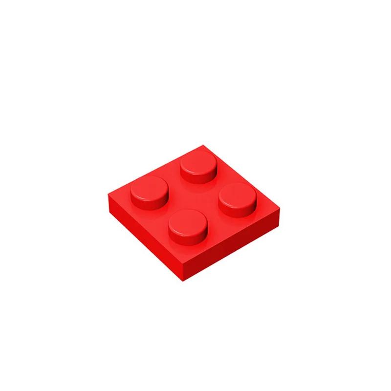 MOC 10PCS Plate 3022 2x2 Building Blocks Kit High-Tech Board Light Panel Bricks Particle Idea Toys Children Birthday Kid Gifts