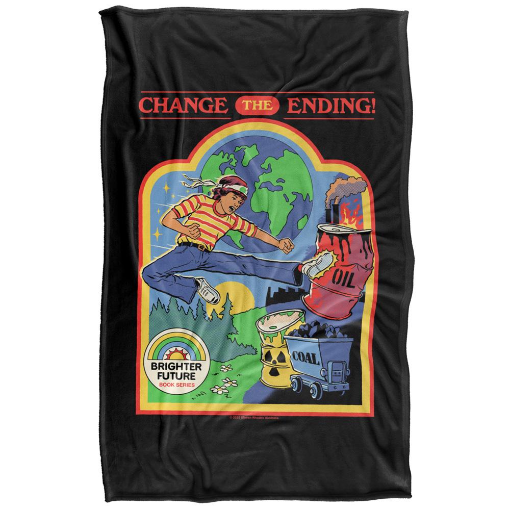 Steven Rhodes Change The Ending Soft Touch Blanket