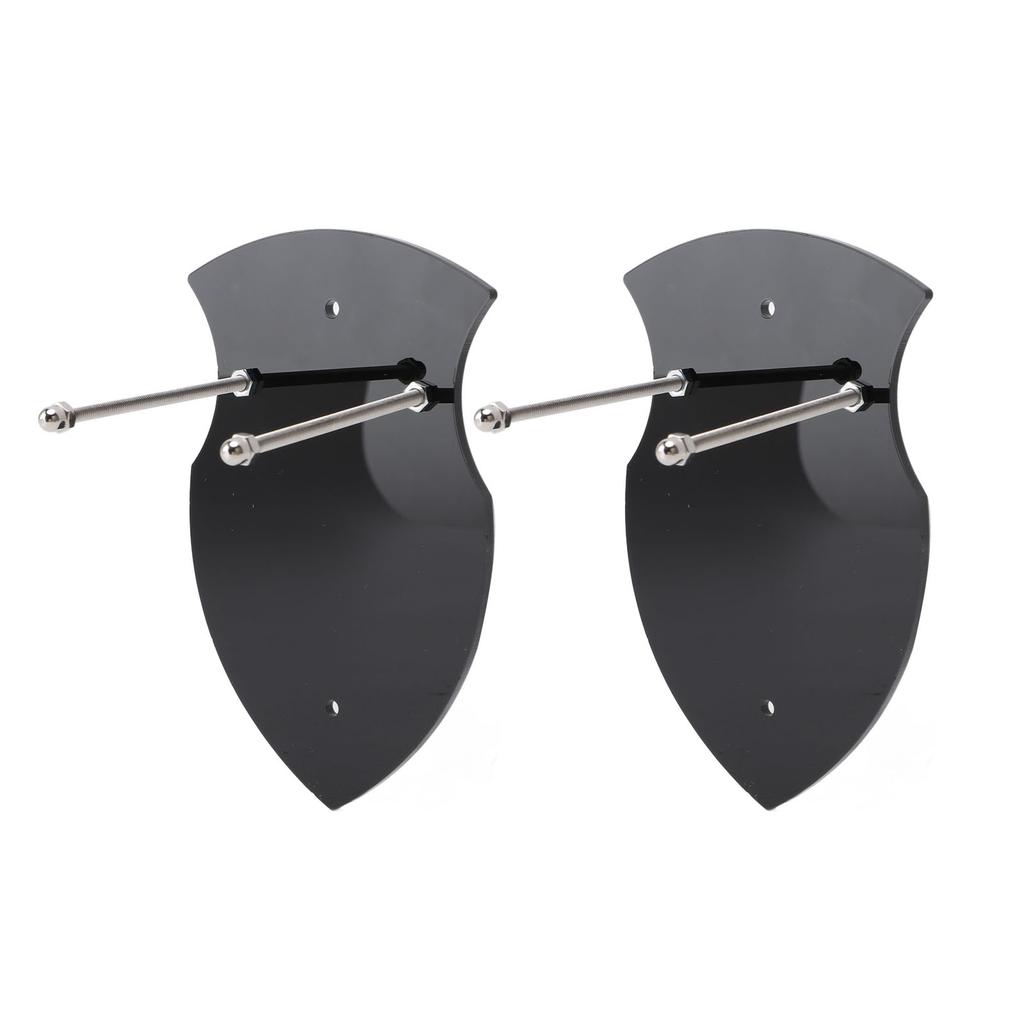 2PCS Sword Holder Rack Hangers Wall Mounted   Holder Stand Acrylic Wall Mount for Sword   Vertical Display Decoration
