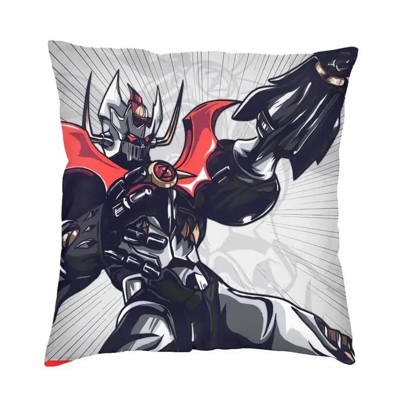 Goldorak Grendizer poszewka na poduszkę na sofę Anime UFO Robot Goldrake luksusowa poszewka na poduszkę kwadratowa druk 3D niestandardowa poszewka na poduszkę
