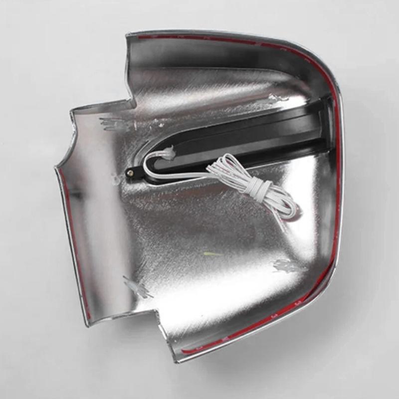 For Refine STAREX 2004 ABS Chrome-Plated LED Rearview Mirror Cover With Turn Signal Reversing Mirror Cover Replacement