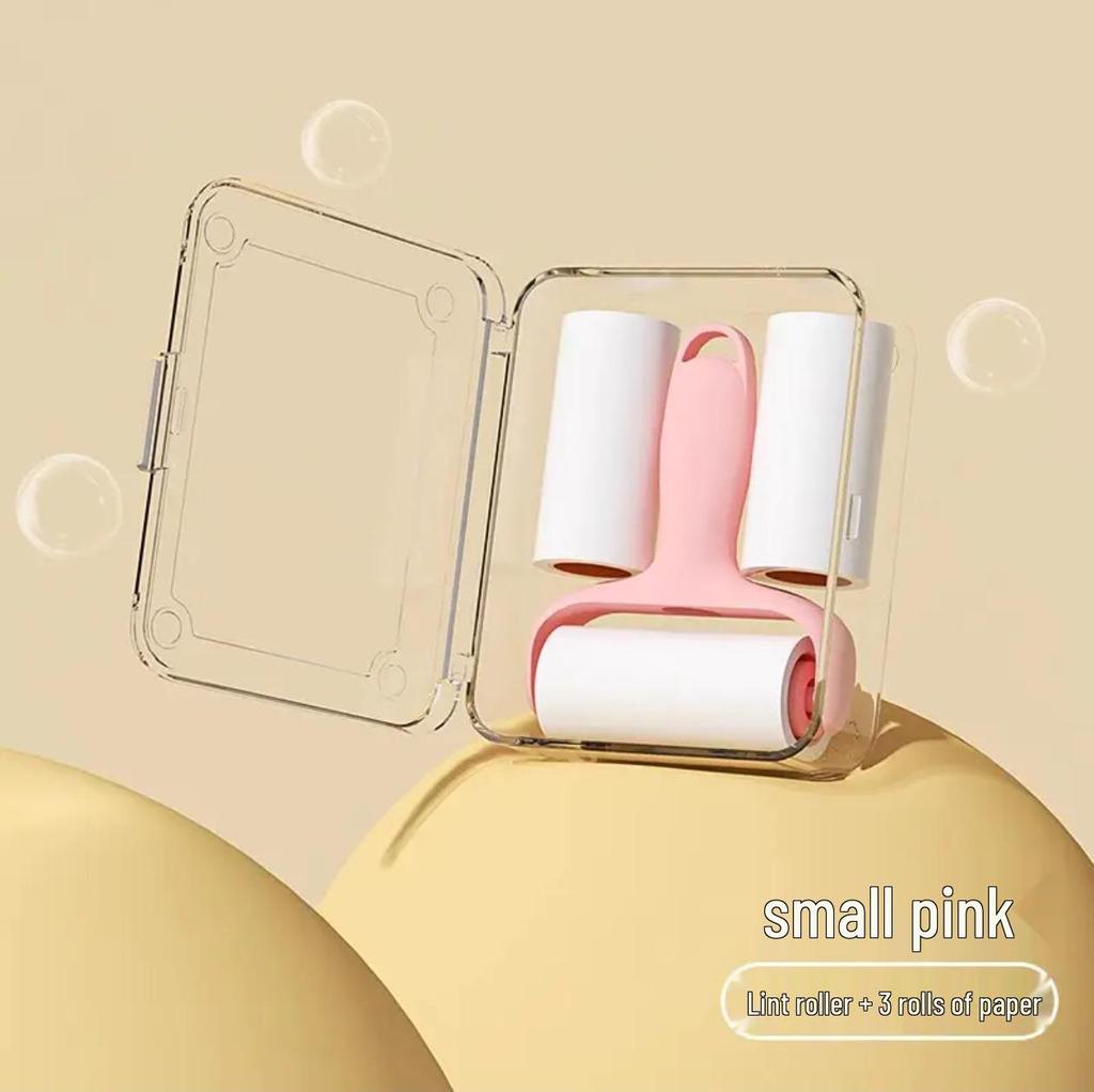 Compact Lint Roller Refill Sheets - Portable Brush for Pet Hair and Lint Removal