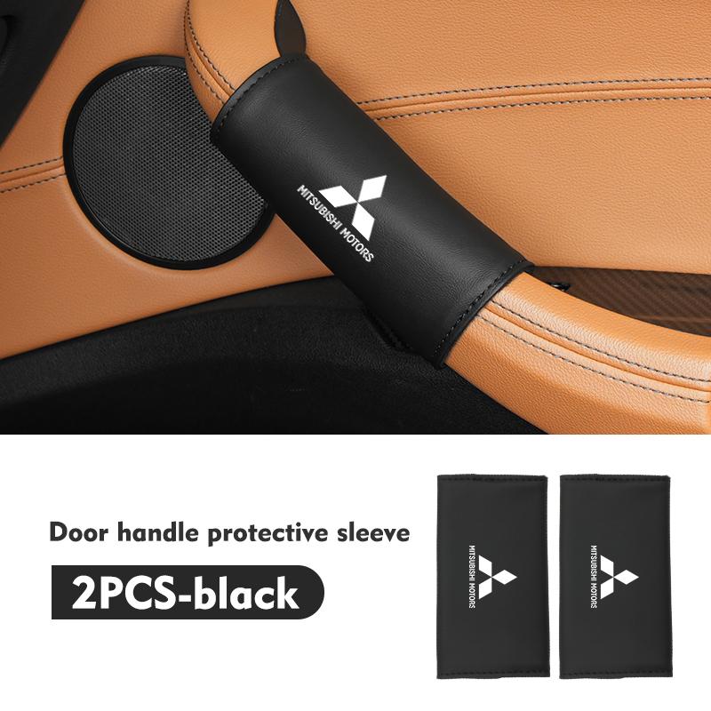 cyakpr1 For Mitsubishi Car Door Inner Handle Protective Anti-Wear Auto Accessories Outlander Lancer L200 ASX Pajero Grandis Eclipse