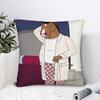 Pillow Case Anime B-BoJack H-Horsemans Design  Pillow Cover For Sofa Car Home Decor Retro Trendy Pillowcases