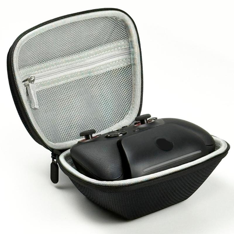 Travel Storage Bag Carrying Case For Gaming Controller Accessories Featuring Shockproof Construction And Convenient Handle