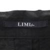 LIMI Feu Made In Japan Saruel Tapered Pants S Black Youji Yamamoto Women Used
