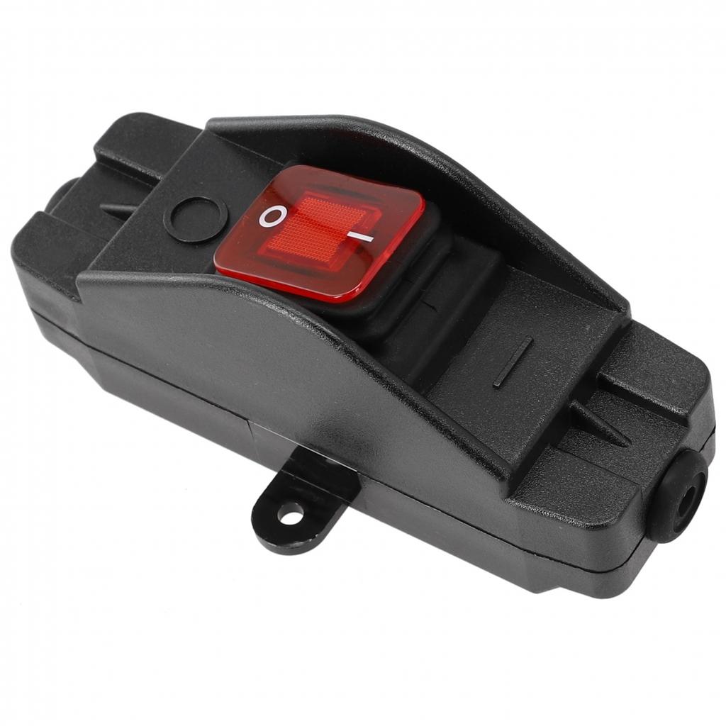 With Indicator Inline Cord Switch 30A Accessories Black