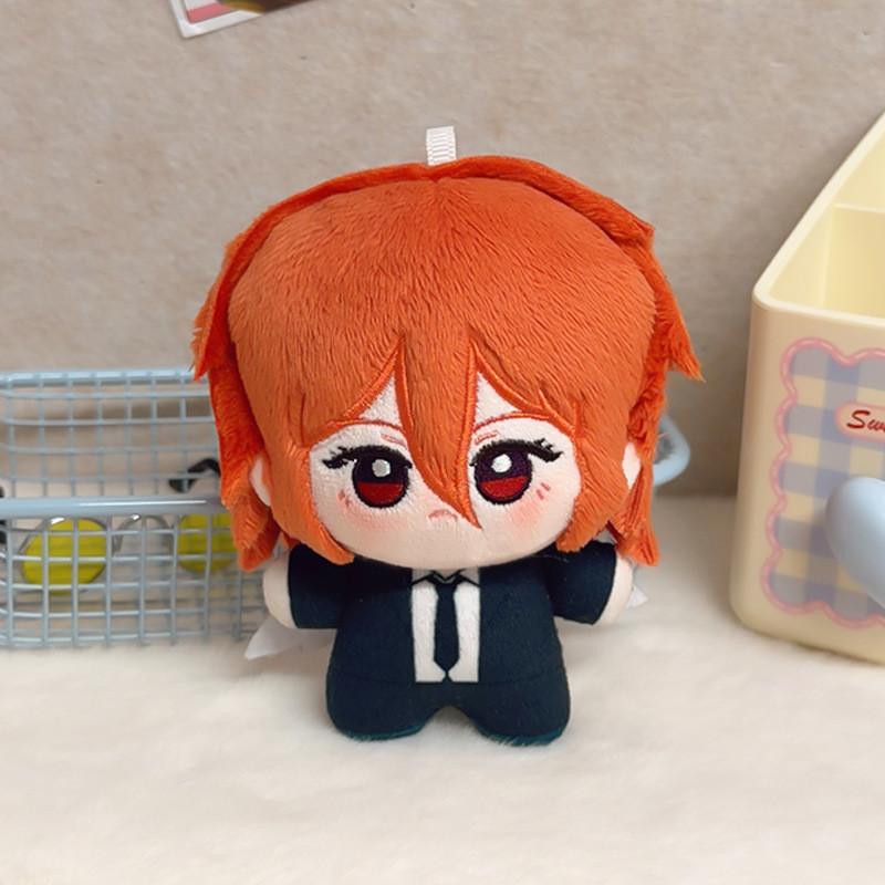 Chainsaw Man Plush Doll With Keychain For Anime Fans